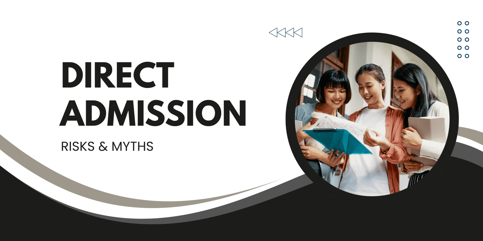 Direct admission guide banner