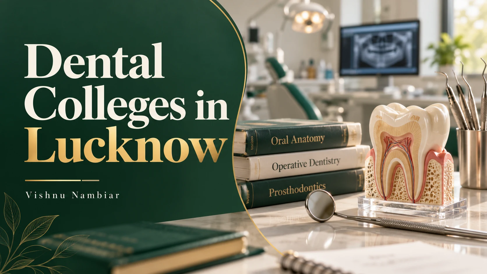 Dental Colleges in Lucknow guide by Vishnu Nambiar