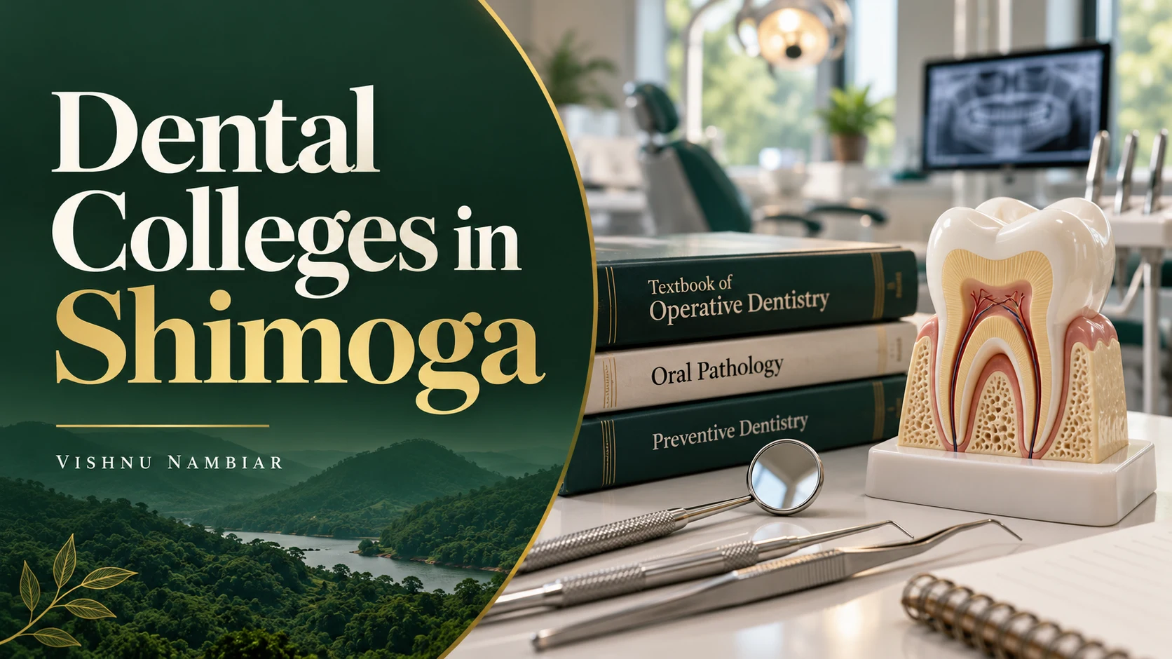 Dental Colleges in Shimoga guide by Vishnu Nambiar